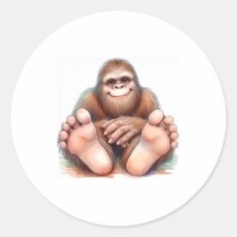 私とビッグフット ラウンドシール