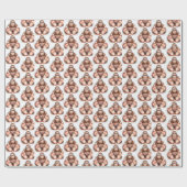 私とビッグフット ラッピングペーパー (フラット)