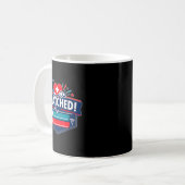 私とマッチした コーヒーマグカップ (正面左)