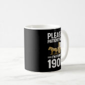 私と一緒にいてください 1900年代のものなのでゆっくりしていてください ギフト コーヒーマグカップ (正面右)