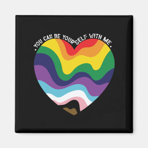 私と一緒にいれば自分らしくいられる LGBT トランスジェンダー ゲイ マグネット