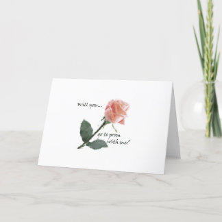 私と一緒にプロムに行く？ カード