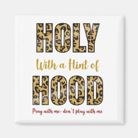 私と一緒にホイ祈ンで マグネット (正面)