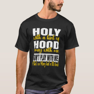 私と一緒にホッ祈ドホッドと神聖遊です Tシャツ