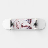 私と一緒にロック スケートボード (横)