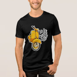 私と一緒に乗る トライブレンドＴシャツ