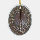 私と一緒に年を取る最高のことはまだ セラミックオーナメント (右)