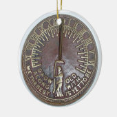 私と一緒に年を取る最高のことはまだ セラミックオーナメント (左)