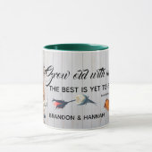 私と一緒に年を取る マグカップ (中央)