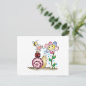 私と一緒に成長!グランディット・アヴェック・モイ! ポストカード (スタンド正面)