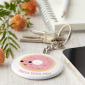 私と一緒に散らかす キーホルダー (側面)