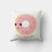 私と一緒に散らかす クッション (裏面)