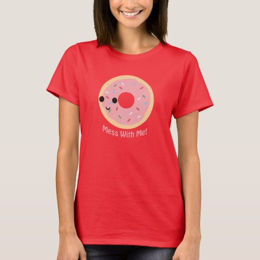 私と一緒に散らかす Tシャツ (正面)