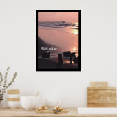 私と一緒に歩く。ポスタープリント ポスター (キッチン)