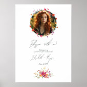 私と一緒に花フローラ卒業パーティーへようこそ ポスター (正面)