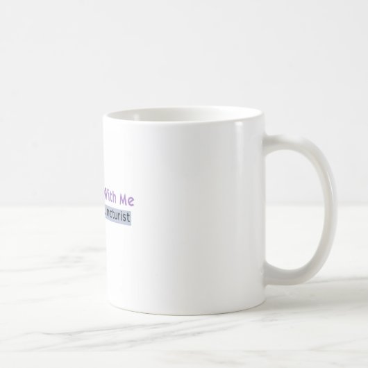 私と一緒に行く – 私は鍼灸師である コーヒーマグカップ (右)