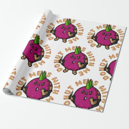 私と一緒に遊ぶ ラッピングペーパー