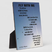 私と一緒に飛ぶ フォトプラーク (側面)