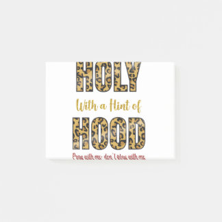 私と共にフードをほのめか祈した聖者 ポストイット