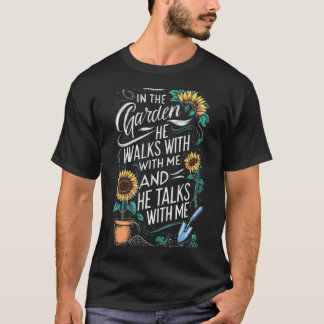 私と共に彼は歩き、私と彼は話す M と Tシャツ