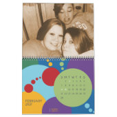 私と友人 カレンダー (2月 2027)