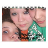 私と友人 カレンダー (カバー)