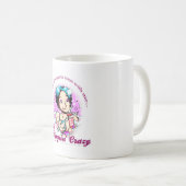 私と台なしにしたいと思いません…私が熱狂するなClippinの コーヒーマグカップ (正面右)