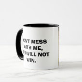 私と台なしにしないで下さい マグカップ (正面左)