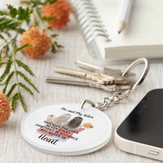 私と妹 キーホルダー (正面右)