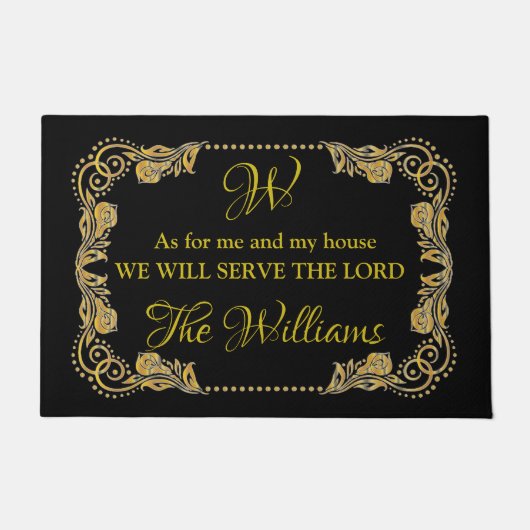 私と家 ドアマット (正面)