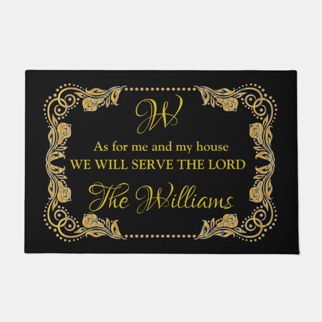 私と家 ドアマット (正面)