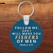 私と後を追一緒に人の釣り人を作ろう キーホルダー (正面)
