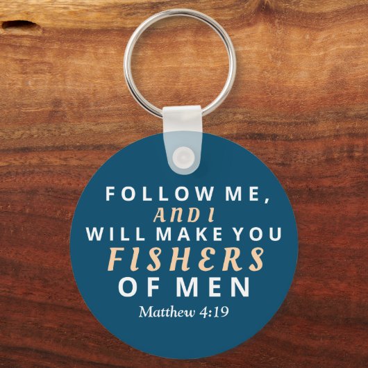 私と後を追一緒に人の釣り人を作ろう キーホルダー (正面)
