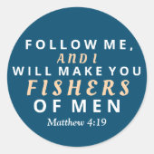 私と後を追一緒に人の釣り人を作ろう ラウンドシール (正面)