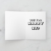 「私と得結婚す実在る」と言って座りなさい。 カード (内部)