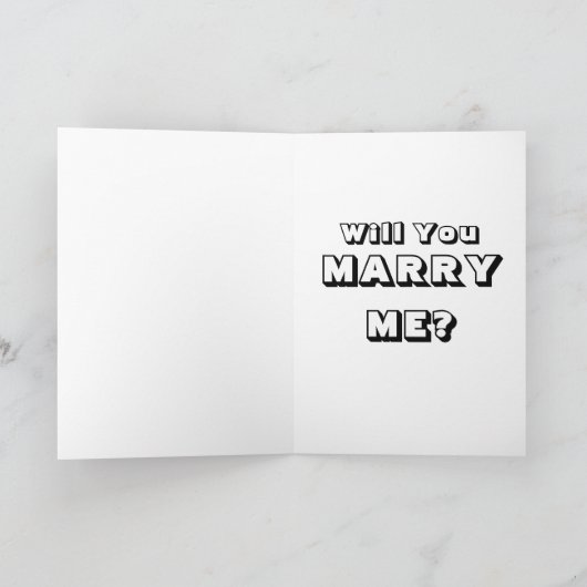 「私と得結婚す実在る」と言って座りなさい。 カード (内部)