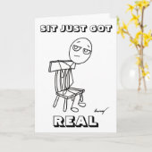 「私と得結婚す実在る」と言って座りなさい。 カード (黄色い花)