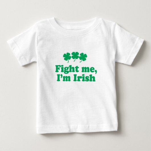 私と戦う ベビーTシャツ (正面)