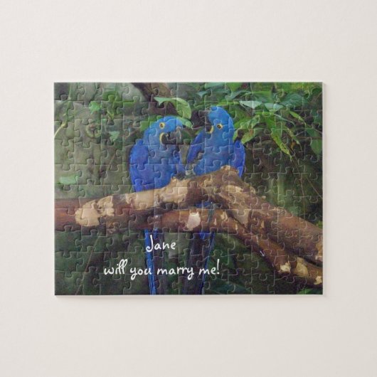 私と提案のパズル結婚して下さい ジグソーパズル (横)