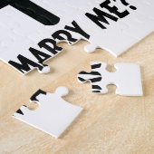 私と曲げました膝の人及び女性を結婚します ジグソーパズル (側面)