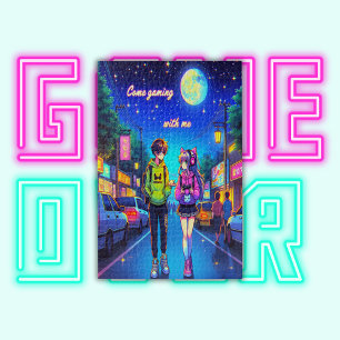 私と来のアニメゲーム   ジグソーパズル