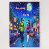 私と来のアニメゲーム | ジグソーパズル (縦)