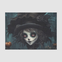 私と来一緒に女性かかしデコペ紙 薄葉紙