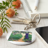 私と来一緒に歩く – CricketDiane Art物 キーホルダー (側面)