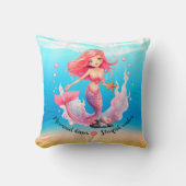 私と来一緒に泳いで クッション (正面)