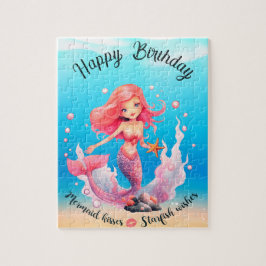 私と来一緒に泳いで ジグソーパズル