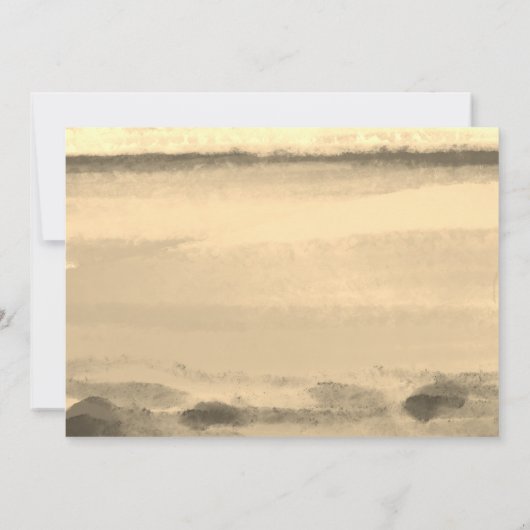 私と犬は発表を引っ越した 案内状 (裏面)