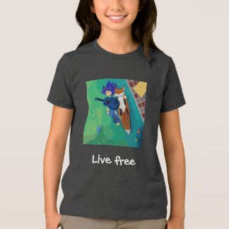 私と狐 トライブレンドTシャツ