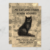 私と猫が感動した 案内状 (正面/裏面)