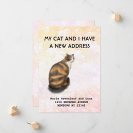 私と猫が感動した 案内状